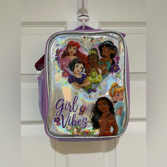 ✨Disney Princess✨Girl Vibes✨Kids Insulated Reusable Lunch Bag✨ - Picture 8 of 12